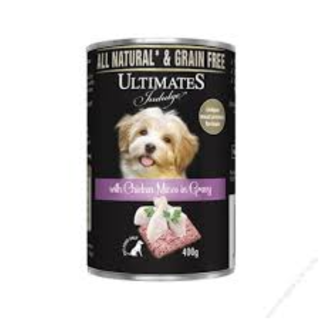 ULTIMATE DOG CAN CHICKEN MINCE & SARDINE 400G